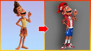 Luca Pixar: Alberto Glow Up Into Sporty Style - Luca Pixar Disney Cartoon