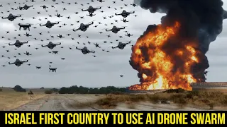 Israel Used World's First AI-Guided Swarm Of Combat Drones In Gaza Attacks