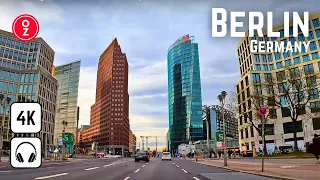 Berlin, Germany - Enjoy the 4K 60fps Driving Tour in the Capital 🇩🇪