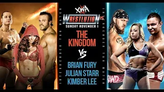 XWA Brian Fury & Julian Starr vs The Kingdom - Matt Taven and Mike Bennett ( Mike Kanellis )