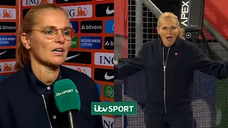 "It was so obviously offside!" 😳 Sarina Wiegman and Millie Bright react to loss to the Netherlands