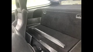 Honda CRX Si DIY Rear Cargo / Trunk Area Part 23