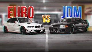 R32 Skyline vs E46 M3 - JDM vs EURO