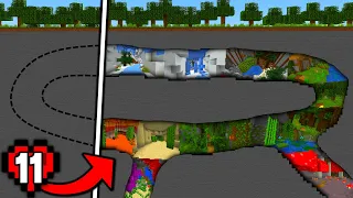 I Rebuilt Every Biome in an UNDERGROUND MUSEUM in Minecraft Hardcore (#11)