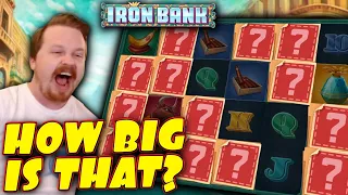 Mystery BIG WIN on Iron Bank! (€10 Bet)