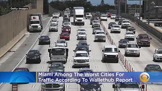 Miami Among The Worst Cities For Traffic, Report Finds