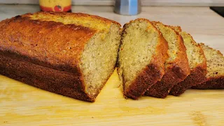 EASY BANANA CAKE RECIPE / HOW TO MAKE BANANA BREAD /  EASY AND DELICIOUS