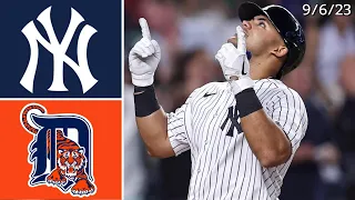 New York Yankees vs Detroit Tigers | Game Highlights | 9/6/23