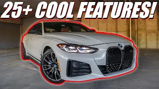 25+ COOL and INTERESTING FEATURES of the BMW i4 M50!