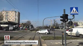 Tramwaje Łódź 2024 Linia 15