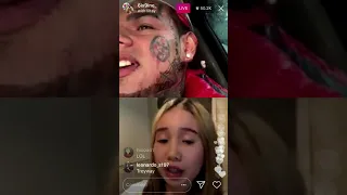 Lil Tay, 6ix9ine, Full Live FIGHT🔴