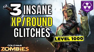 3 INSANE XP/ROUND GLITCHES! Level Up Fast In Cold War Zombies! Season 6 Cold War Glitches