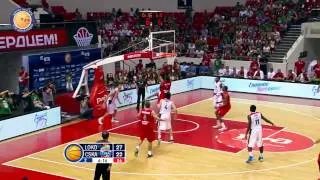 1/4 playoffs. Lokomotiv-Kuban - CSKA Game 4 Highlights