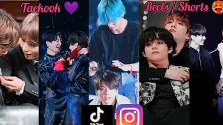 Taekook tik tok/Insta reels video🥵🔥#bts hindi Mix video & compilation video||© to owner #taekook💜