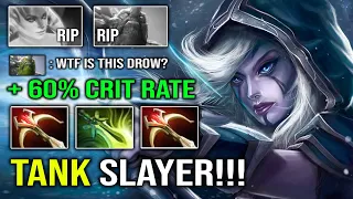 TANK SLAYER +60% Crit Rate Butterfly Drow Ranger Brutal Frost Arrow Hit Like a Truck Dota 2