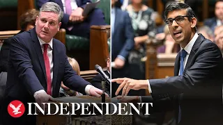 Watch again: Rishi Sunak faces Keir Starmer at PMQs after Boris Johnson and allies' resignations