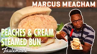 Peaches and Cream Steamed Bun | Marcus Meacham