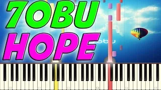 Tobu - Hope piano cover + Toturial + Midi file (Synthesia)