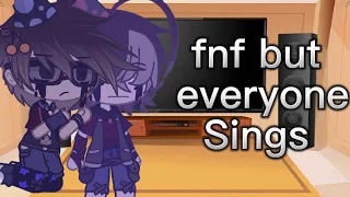 5 missing children react to fnf but everyone sings it