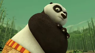 Kung Fu Panda: Legends of Awesomeness - Po Sits on Croc Bandit