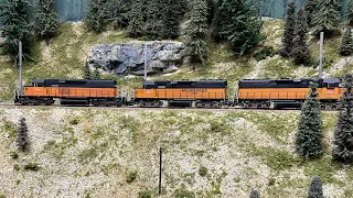 Rail fanning The Milwaukee Road in HO Scale| Avery to Alberton|