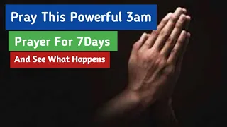 Powerful 3am Prayers For Breakthrough