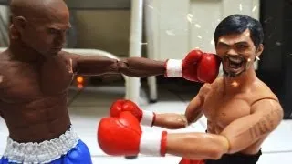 Boxing Stop Motion : Pacquiao VS Mayweather 拳王爭霸戰