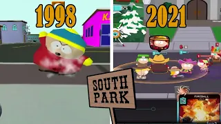 Evolution game south park 1998 to 2021 || Evolution Of Games