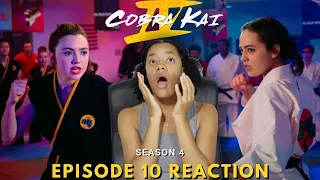 SAM vs.TORY!!! Cobra Kai S4 E10: The Rise Reaction