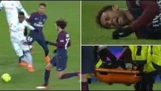 La Lesión de Neymar Jr ante el Marsella Preocupa al PSG
