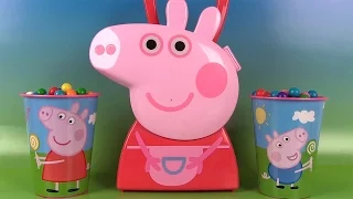 Peppa Pig Boîte d’accessoires Oeufs Surprises Bubble Gum Tsum Tsum