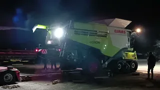 Доставили зернозбиральний комбайн CLAAS LEXION 760 TT з Німеччини нашому клієнту в Одеську область.