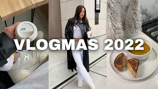 VLOGMAS DAY 3 | at home workout, coffee shop, my self care night habits & making my comfort meal