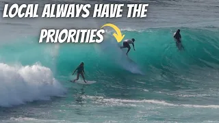 Who Have The Priority ?! - Uluwatu, Bali Surfing 2021