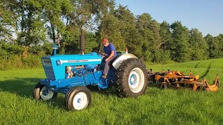 1971 Ford 5000 Tractor Operation