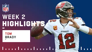 Father Time is Losing this Battle with Brady, Best Passes from 5-TD Game | NFL 2021 Highlights