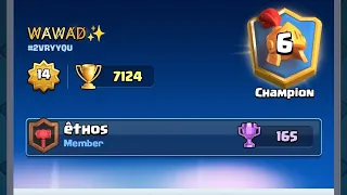 EARLY SEASON PUSH TOP 6 GLOBAL! BEATING MORTEN IN VIDEO ✌️| TOP LADDER CLASH ROYALE