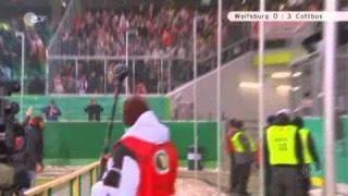 VFL Wolfsburg 1:3 Energie Cottbus (DFB Pokal 2010/2011)