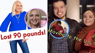 Angela's weight loss and Omar's visa journey | 90 Day Fiance