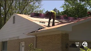 Air Force veteran gifted a new roof
