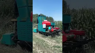 combined corn silage harvesting baling wrapping machine green grass harvester and baler wrapper