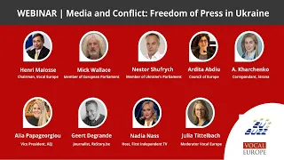 WEBINAR | Media and Conflict: Freedom of Press in Ukraine