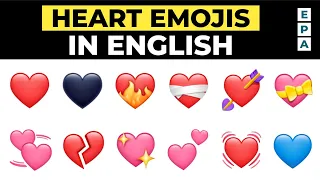 All Heart Emojis Name with Meaning