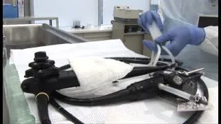 Механизированный способ обработки гибких эндоскопов Olympus