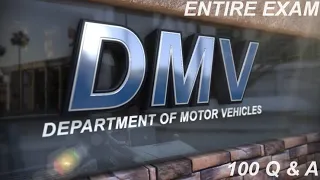 California DMV Written Test 2023|  Actual Questions and Correct Answers 100% | DMV CA|