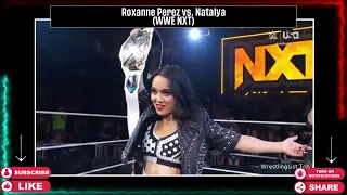 (1/2) Roxanne Perez vs. Natalya: WWE NXT