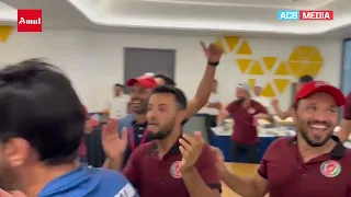 Dinning Room Celebration after Afghanistan's Historical Win over Pakistan | ICC CWC 2023 | ACB