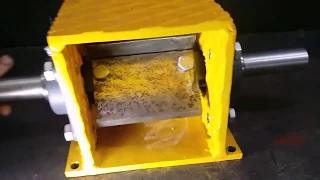 Wood Chipper Mechanism - Homemade