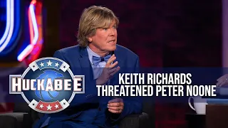 That One Time Keith Richards THREATENED Peter Noone | Jukebox | Huckabee