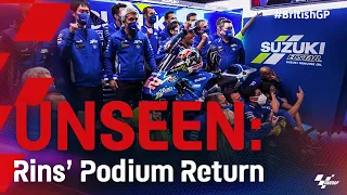 Unseen: Rins' long-awaited podium return